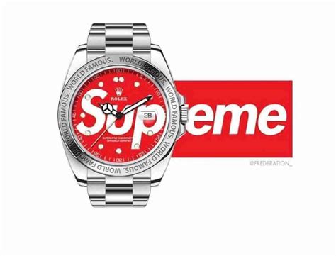 supreme time rolex|supreme x rolex collab.